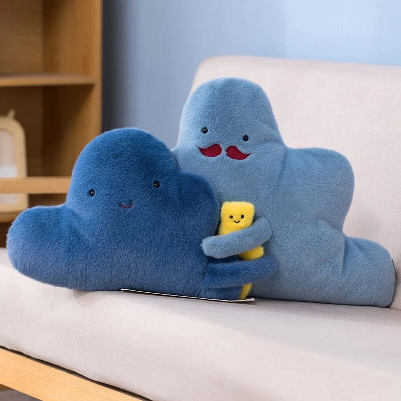 Coussin Nuage Bleu Nuit