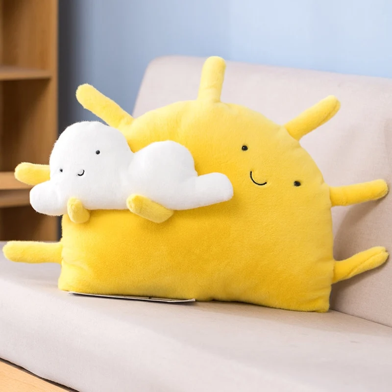Coussin Nuage avec le Soleil
