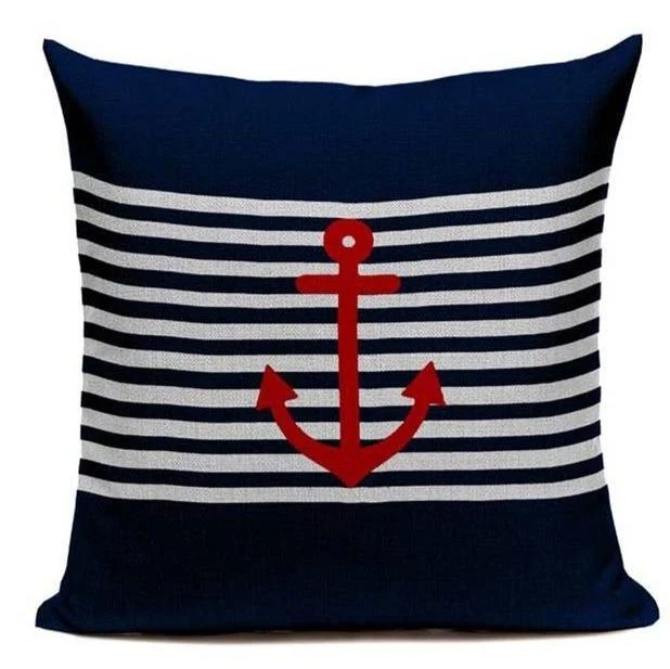 Housse De Coussin Déco Bord De Mer