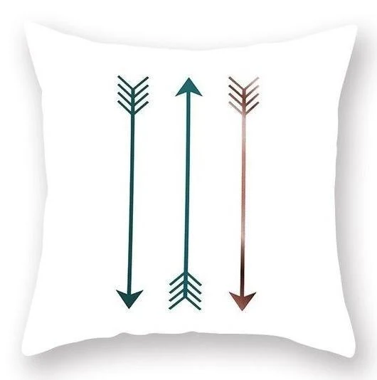 Housse Coussin Blanc Salon