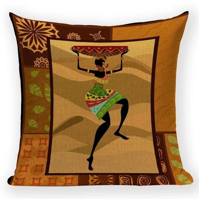Housse De Coussin Style Africain