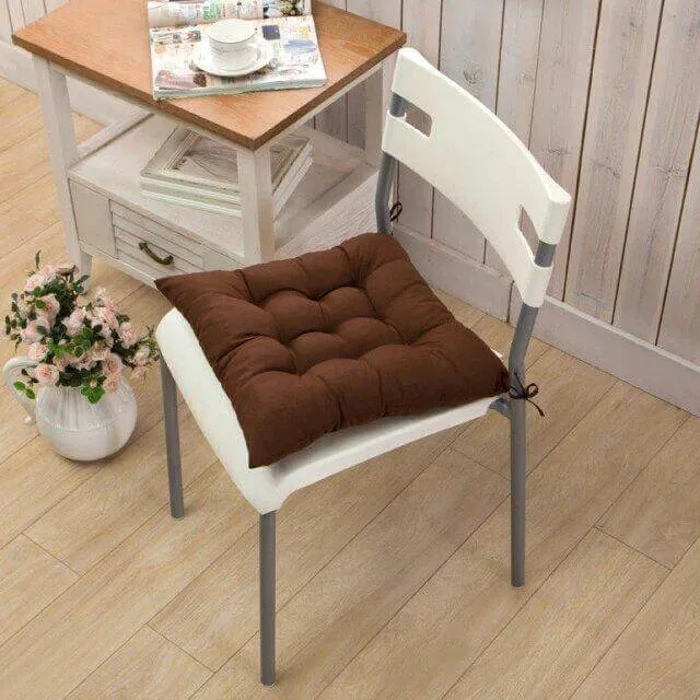 Coussin de Chaise Marron