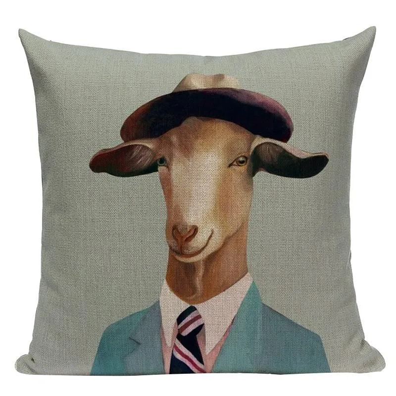 Coussin Animaux Habillés