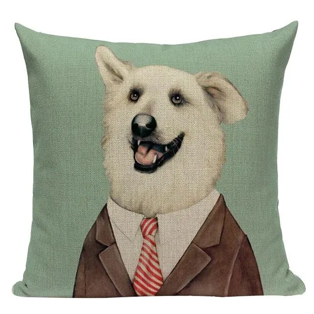 Coussin Animaux Habillés