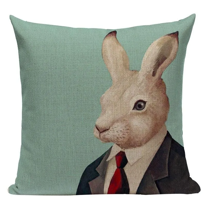 Coussin Animaux Habillés