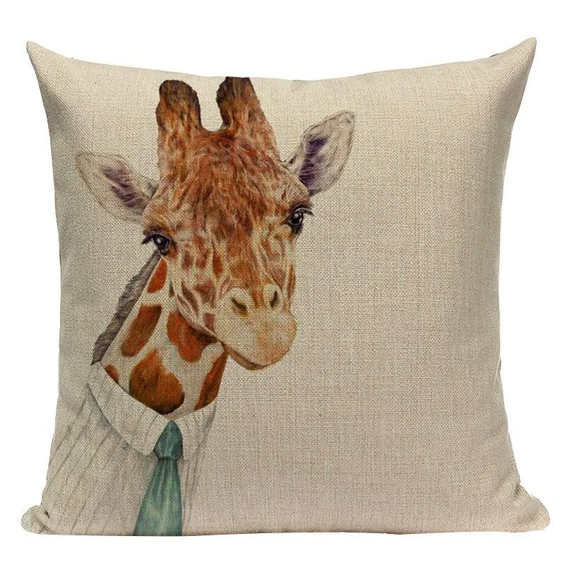 Coussin Animaux Habillés