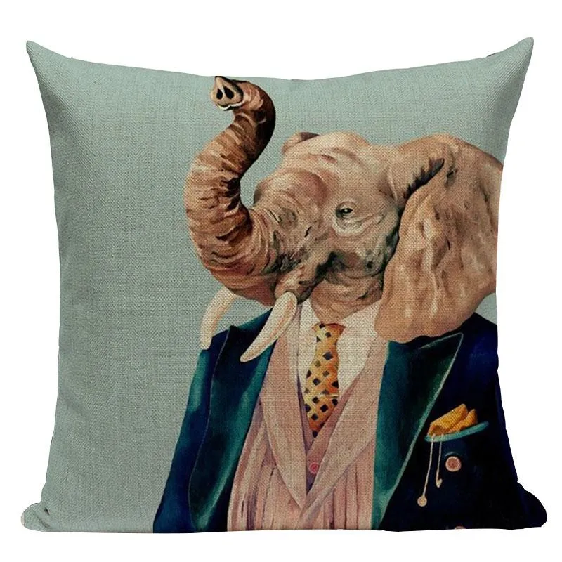 Coussin Animaux Habillés