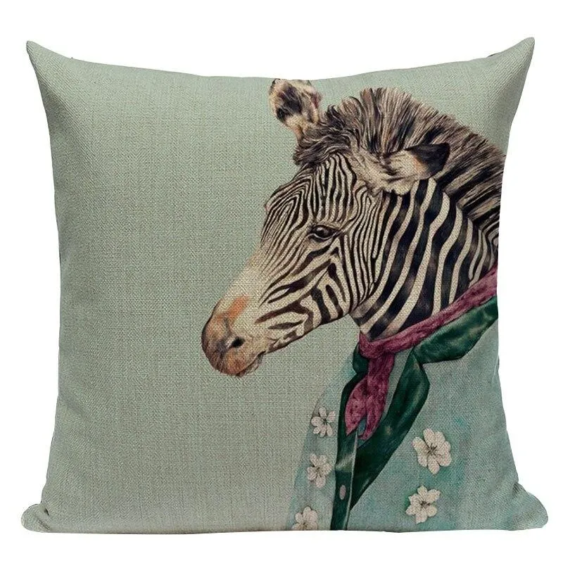 Coussin Animaux Habillés