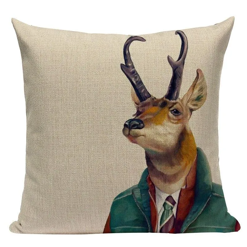 Coussin Animaux Habillés