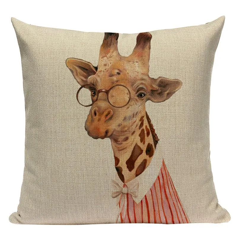 Coussin Animaux Habillés
