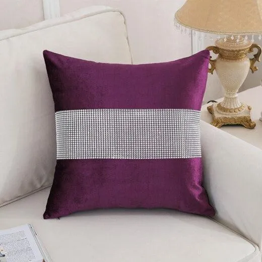Coussin Salon Mauve