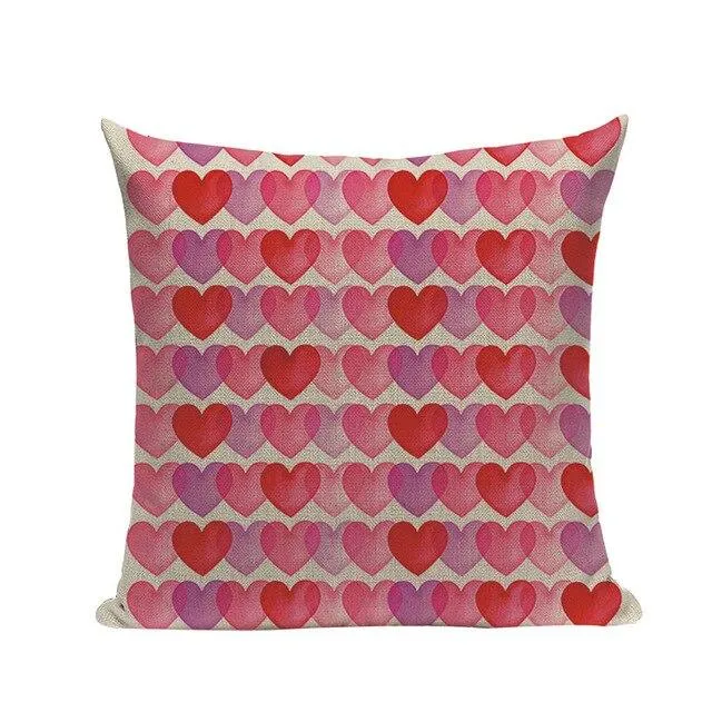 Taie d'Oreiller Avec Coeur