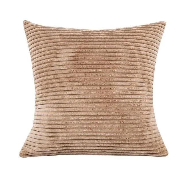 Coussin Velours Côtelé