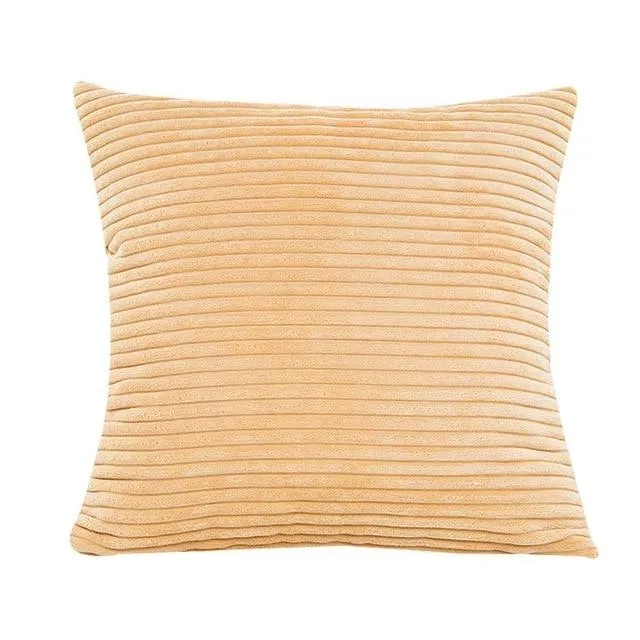 Coussin Velours Côtelé