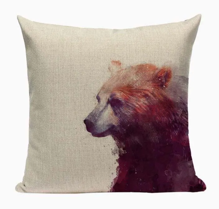 Coussin Effigie de l'Ours
