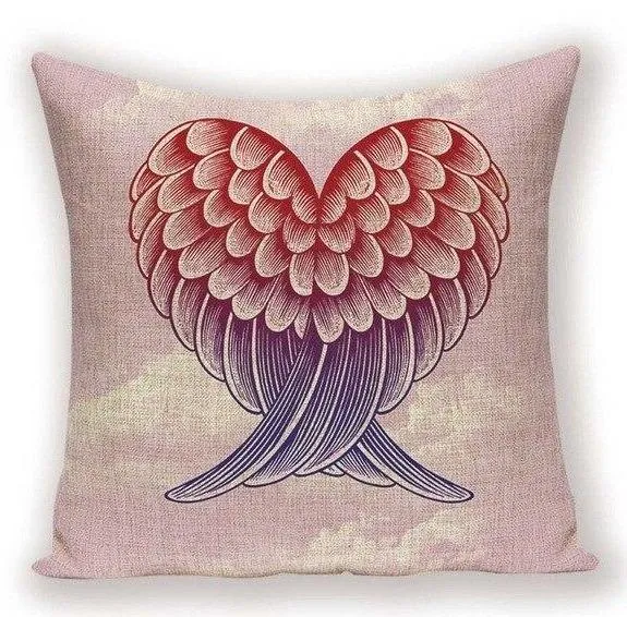 Housse Coussin Coeur