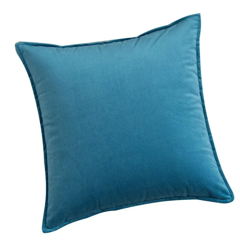 Coussin Velours Bleu