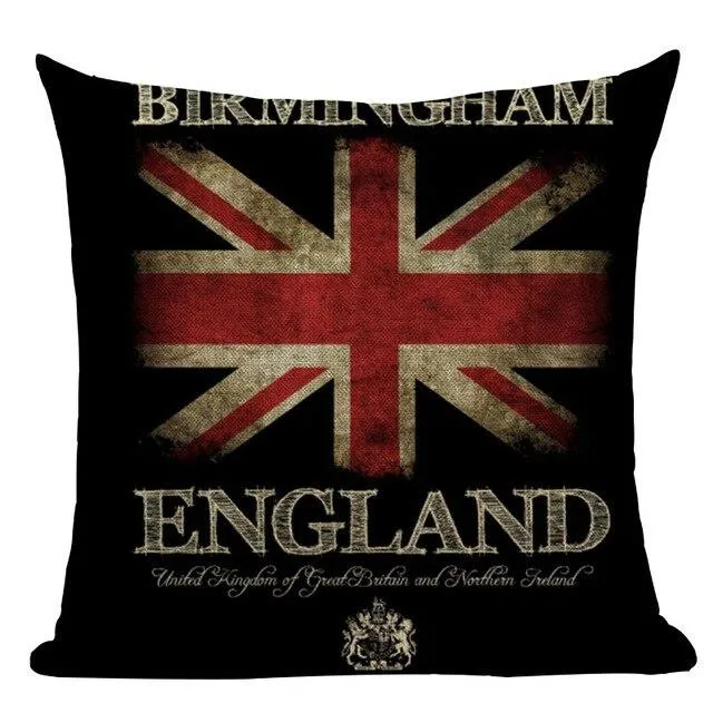 Coussin Union Jack Vintage
