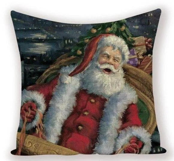 Housse Coussin Père Noël