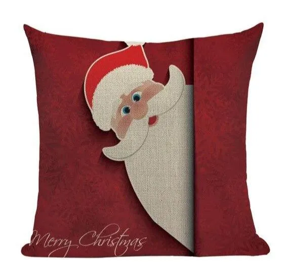 Coussin De Noël Rouge