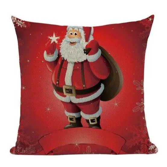 Coussin De Noël Rouge