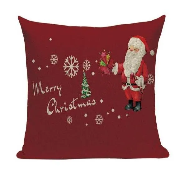 Coussin De Noël Rouge
