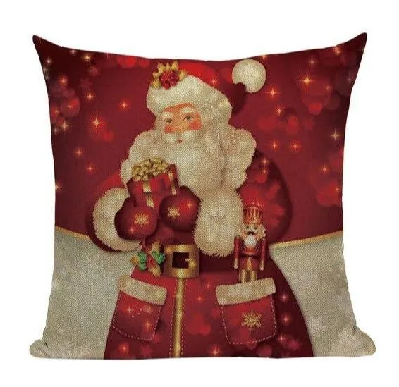 Coussin De Noël Rouge