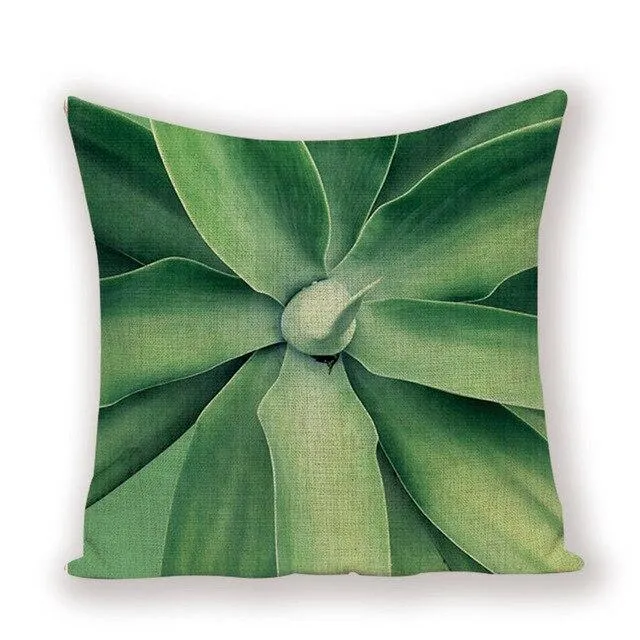 Coussin Motif Végétal