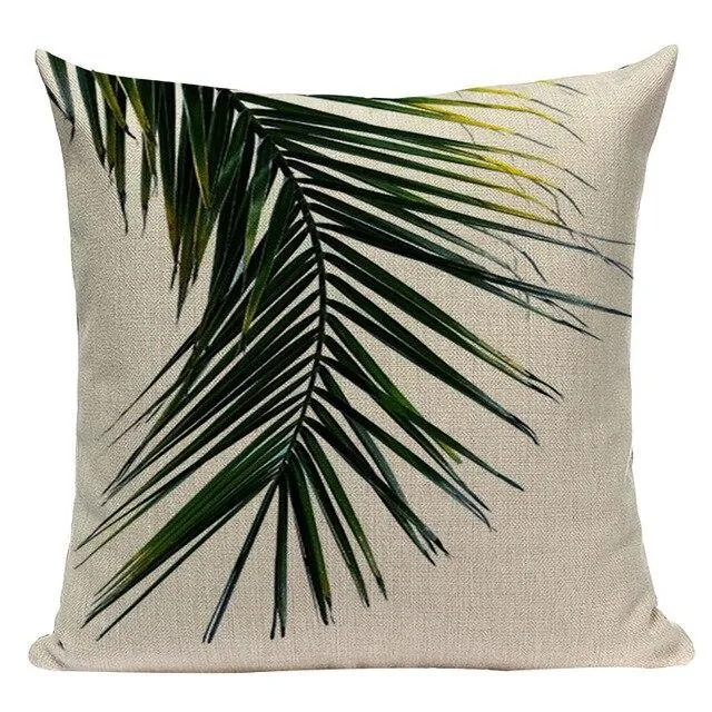 Coussin Motif Palmier