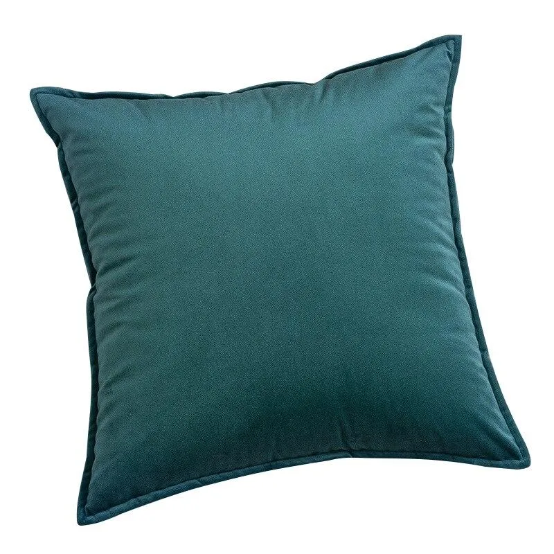 Coussin Velours Vert Céladon