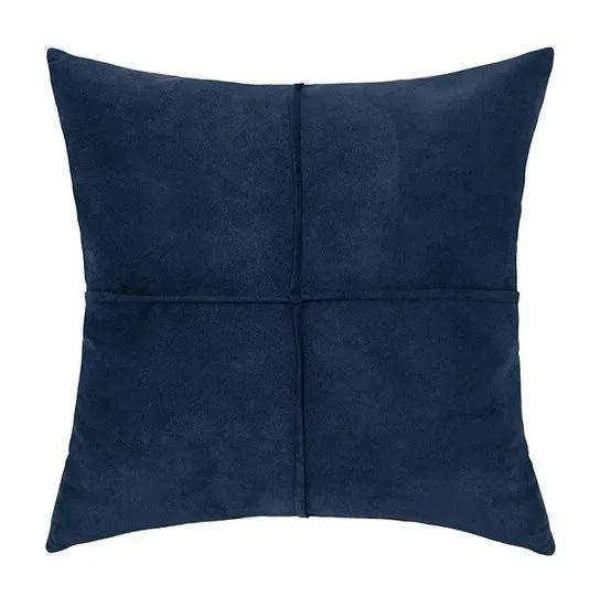 Housse Coussin Canapé Bleu