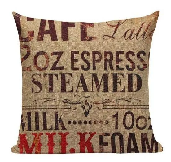 Housse Coussin Canapé Rustique