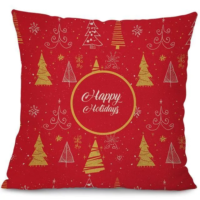 Housse De Coussin Déco Noël