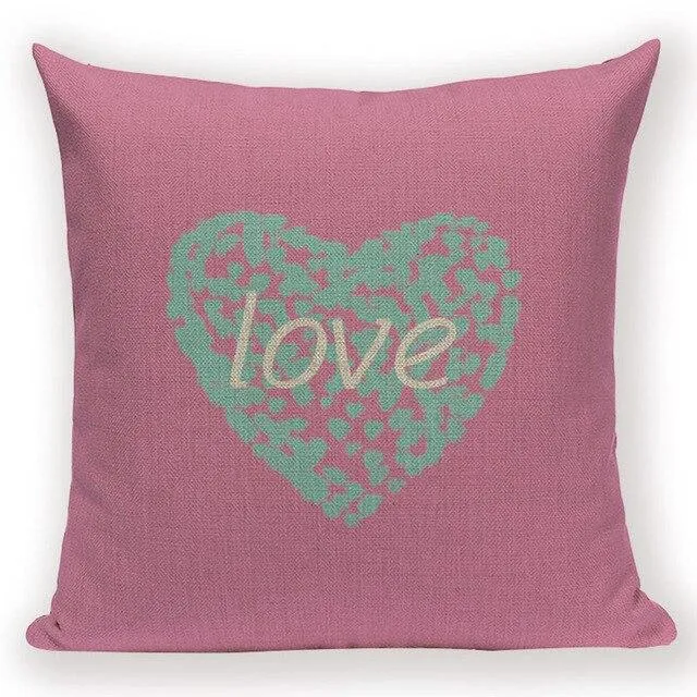 Oreiller Déco Coeur