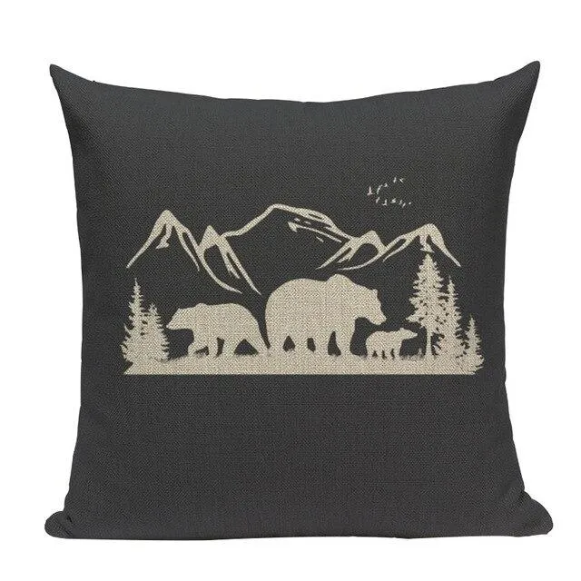 Coussin Motif Ours