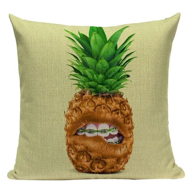 Coussin Motif Ananas