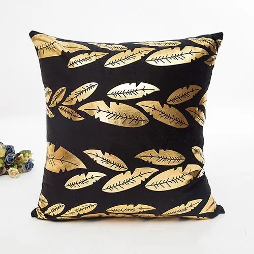 Coussin Velours Gold