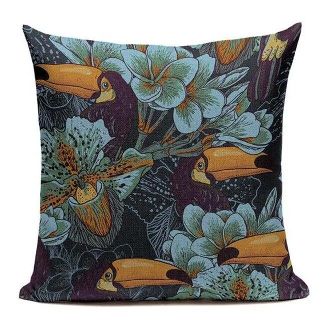 Coussin Jungle Extérieur