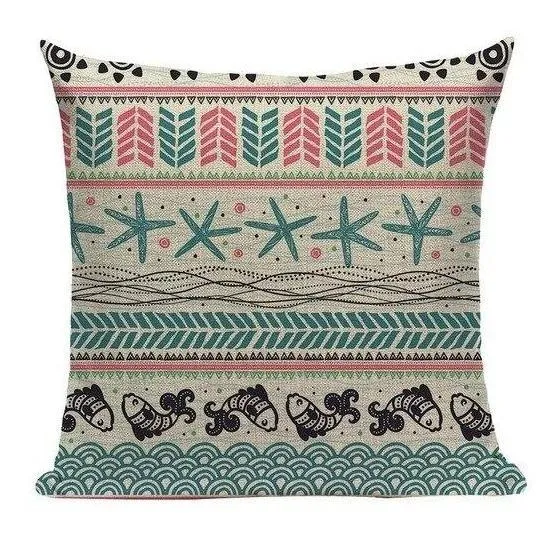 Coussin Motif Aztèque