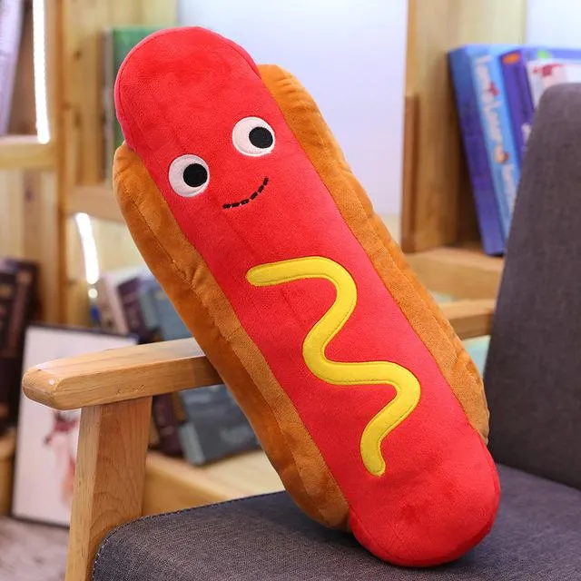 Coussin Hot Dog