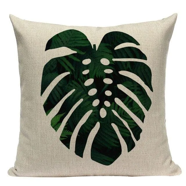 Coussin Forme De Feuille