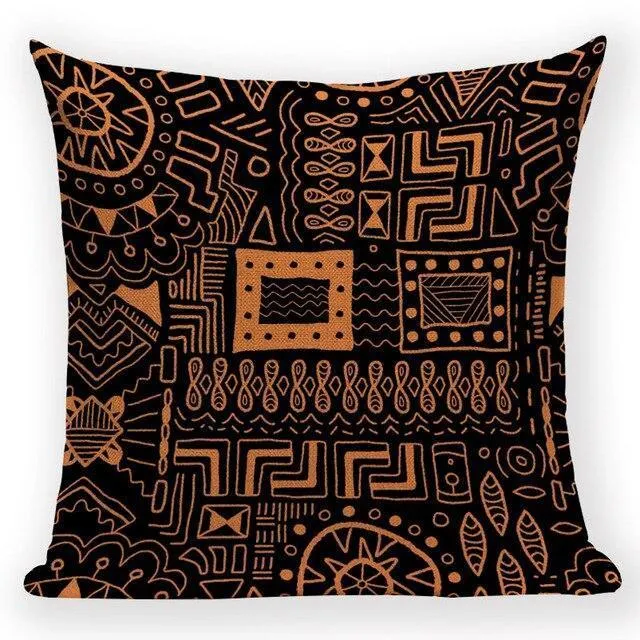 Coussin Lin Ethnique