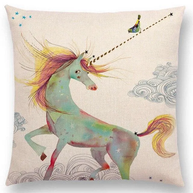 Coussin Licorne Tout Doux