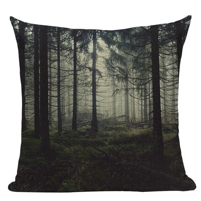 Coussin Forêt