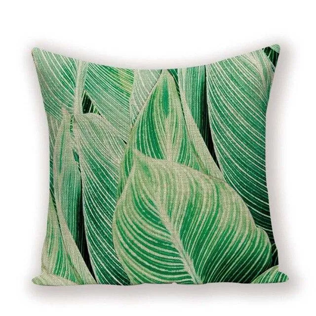 Coussin Imprime Végétal