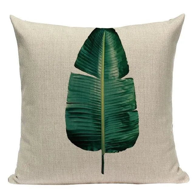 Coussin Feuille De Bananier