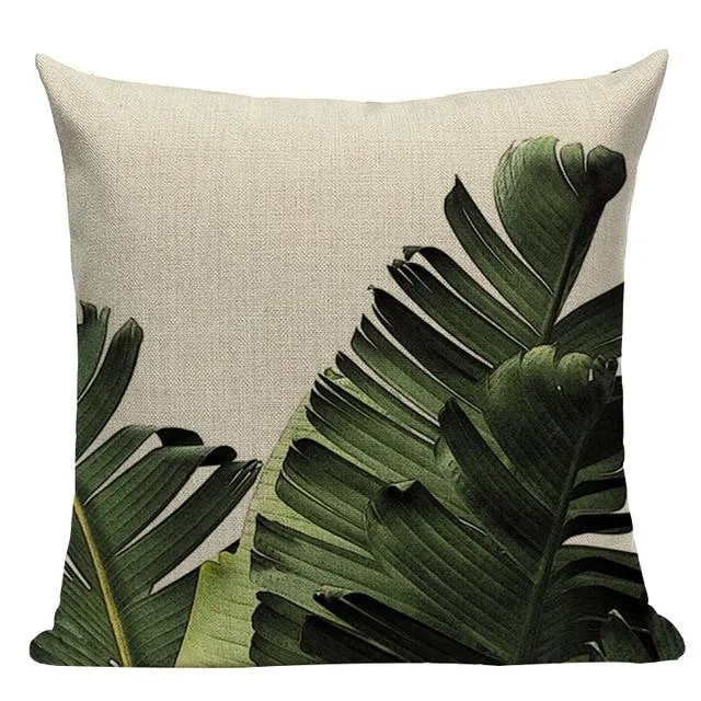 Coussin Extérieur Feuille
