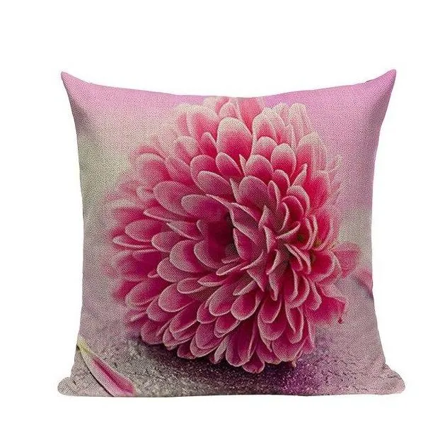 Coussin Fleur Salon