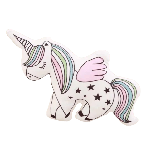 Coussin Forme Licorne