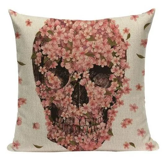 Coussin Drimmer Tête De Mort